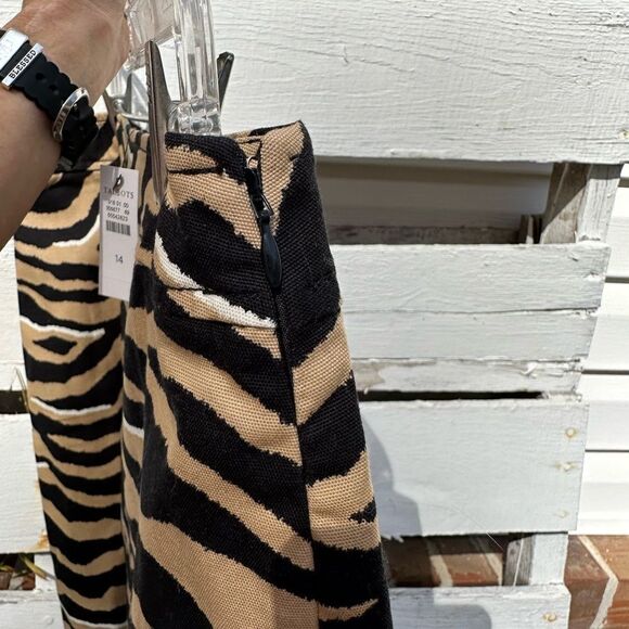 NWT Talbots Zebra Skirt - Picture 3 of 3